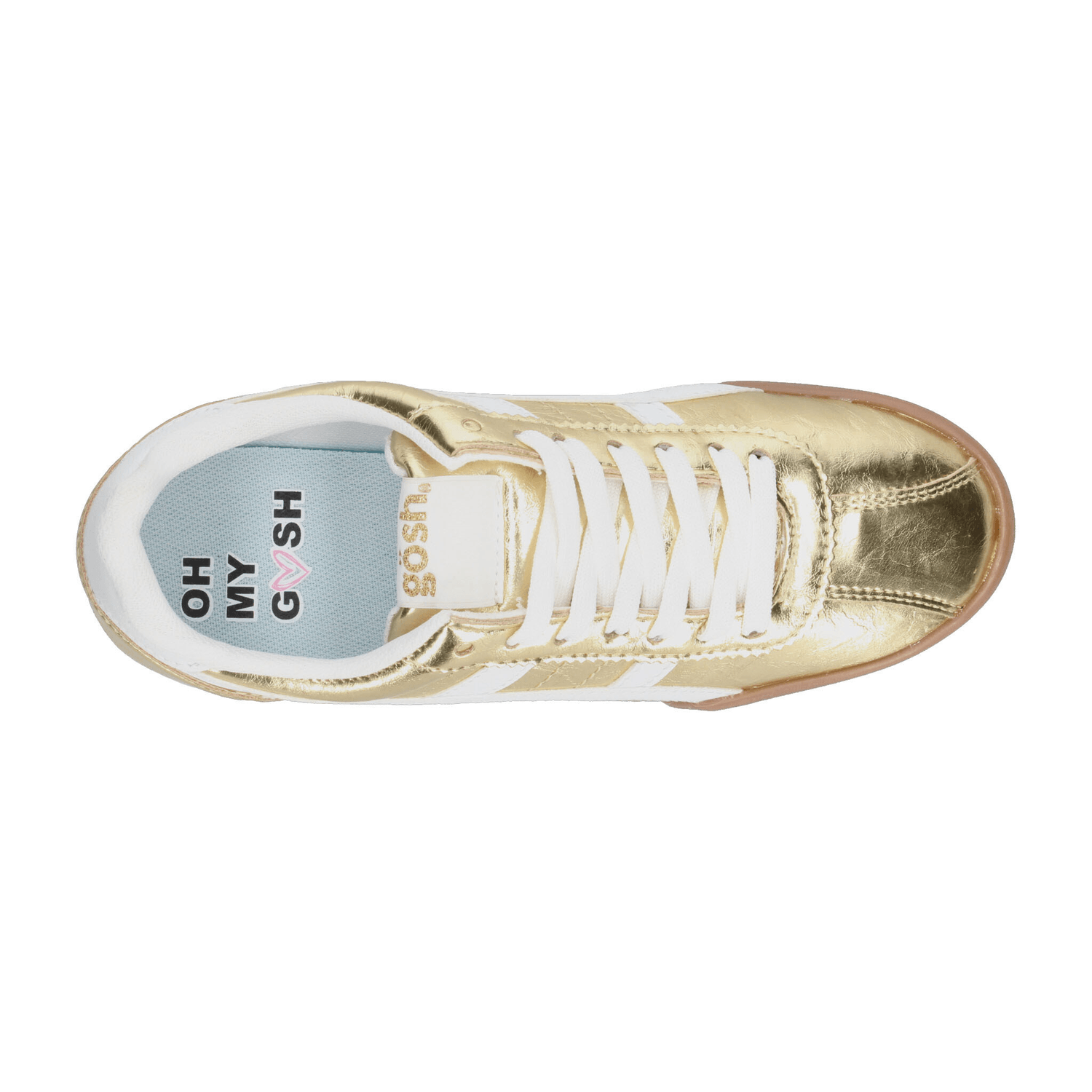 Tenis Dama Gosh Dorado Casual Mujer — imagen 9