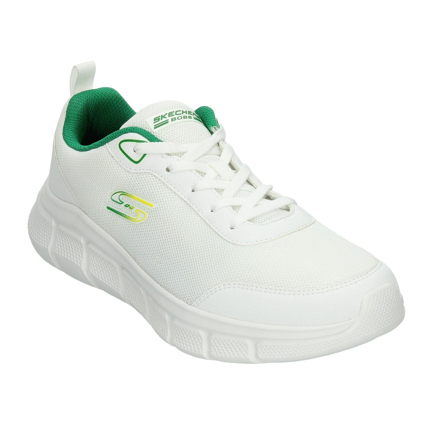 Tenis Hombre Skechers BOBS B Flex Blanco Deportivo Caballero — imagen 3