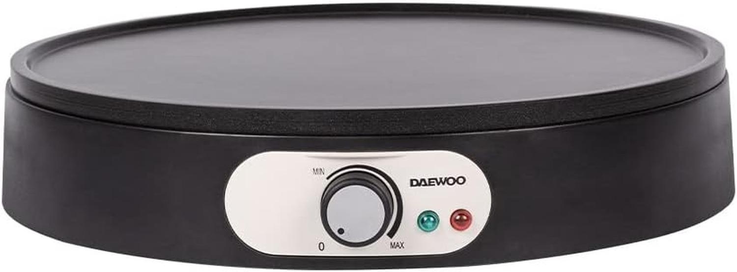 Crepera Eléctrica Daewoo 30 Cm Con Accesorios — imagen 2