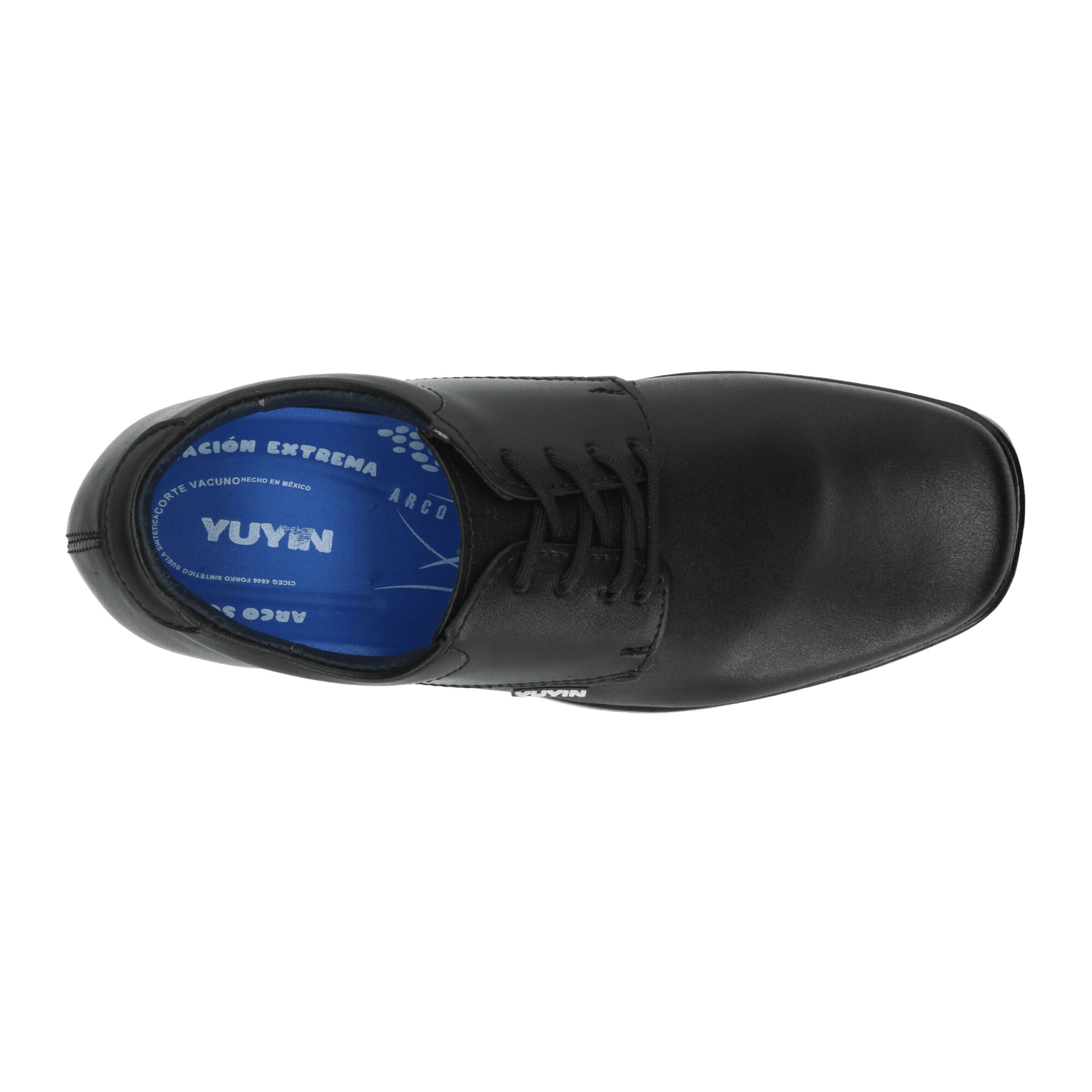 Zapato Yuyin Niño Negro Cintas Escolar Juvenil T22-26 — imagen 9