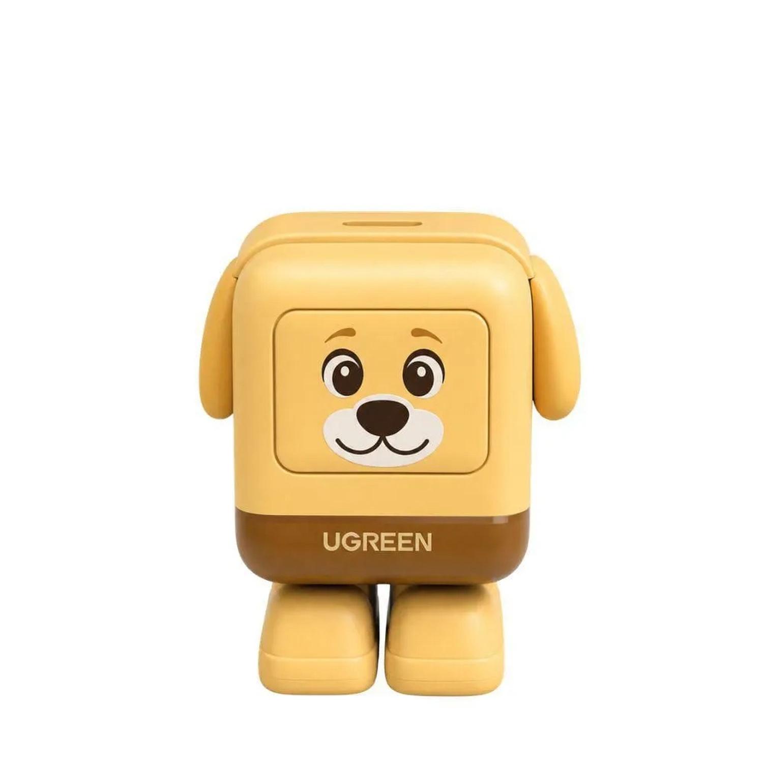 Cargador Ugreen Uno Mini Robot GaN 30W USB-C Carga Rápida Diseño Perrito — imagen 6