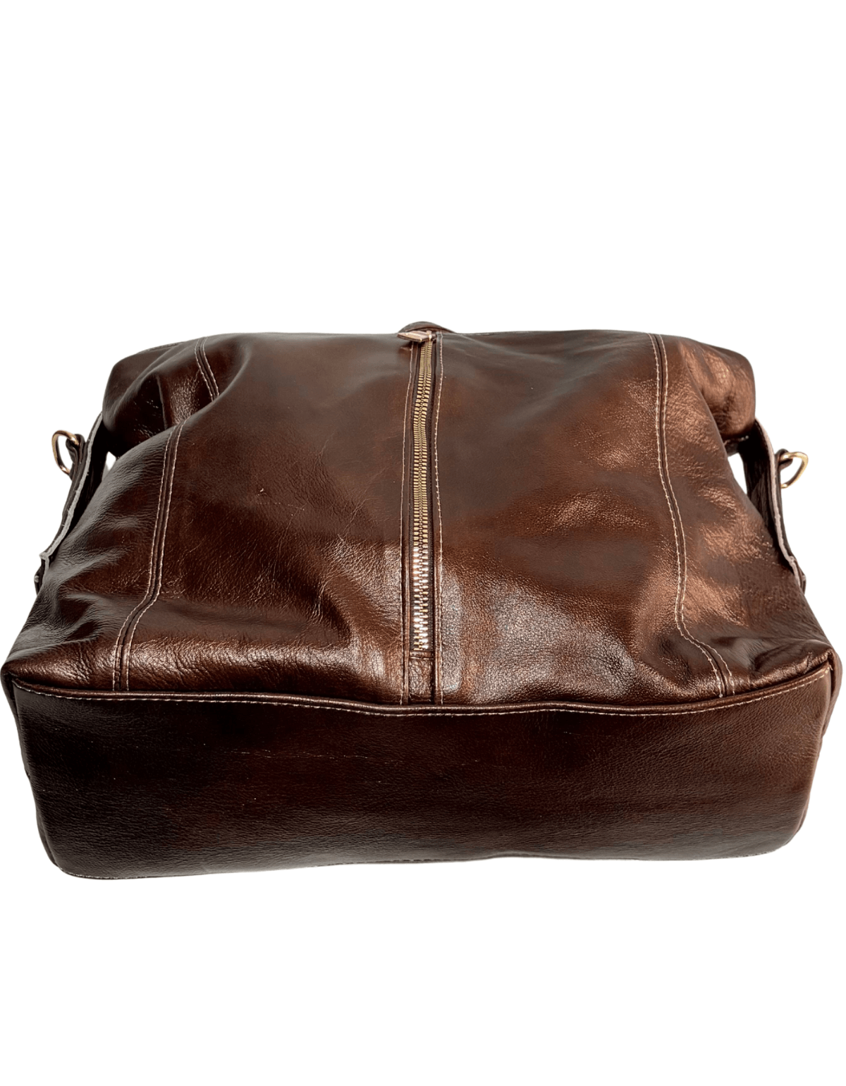 Mochila De Piel Legitima 100% Original 3 En 1 Juvenil Convertible Jf1 — imagen 7