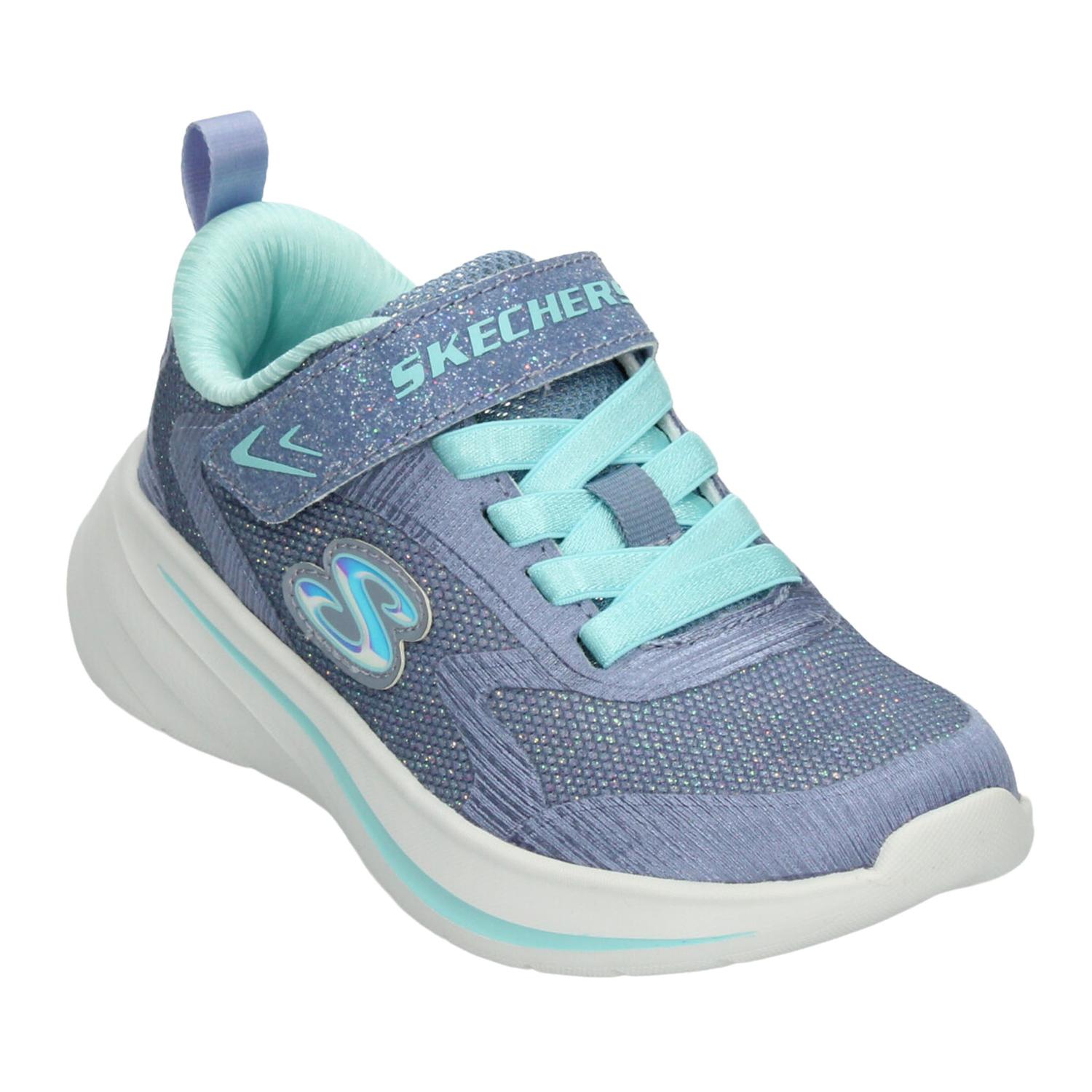 Tenis Skechers Wave 92 Niña Lila Deportivo Infantil T17-22 — imagen 5