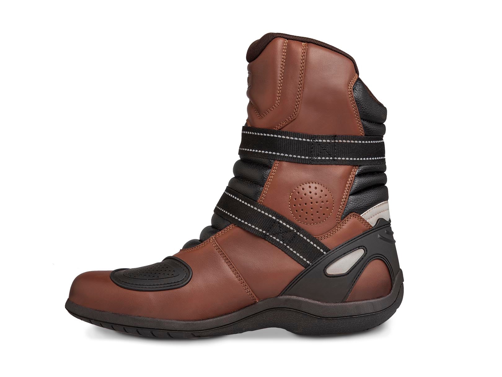 Bota hombre Biker Moto botín caballero Workland 80007 Café — imagen 9