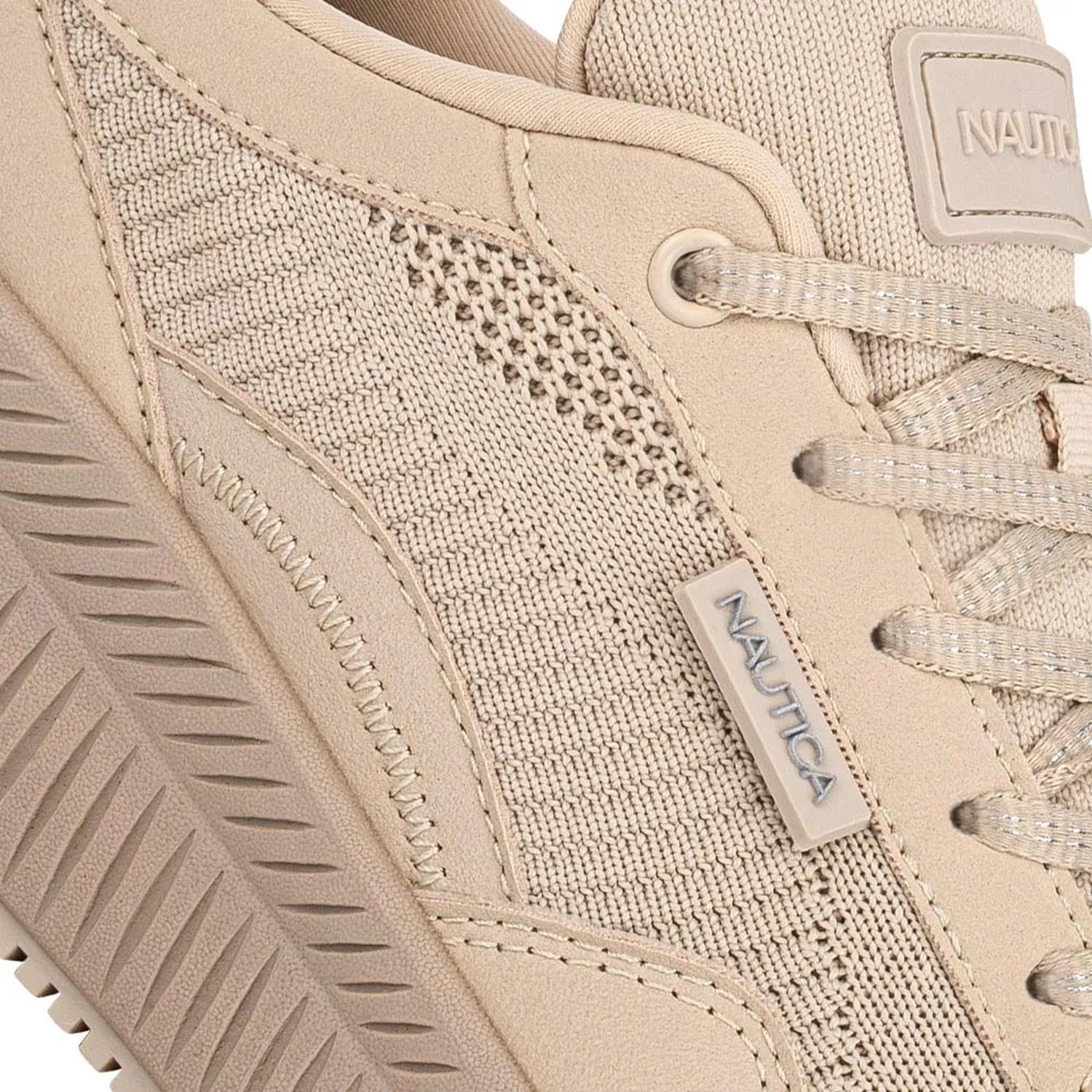 Tenis Nautica Dama Sport Tejido Confort Textil 1274178 — imagen 6