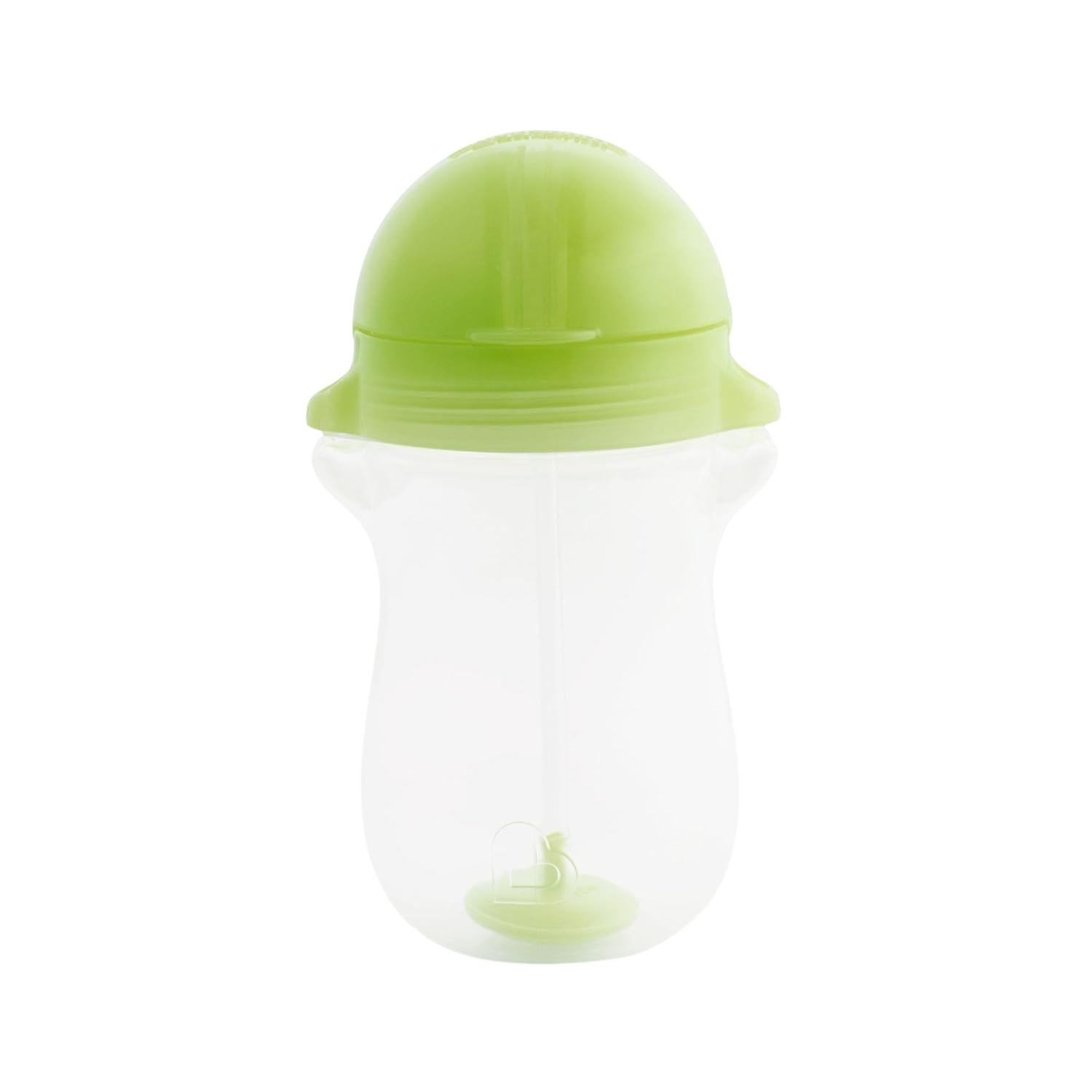 Taza Grande Azul Click Lock Con Pajita, Diseño Munchkin Plain — imagen 3