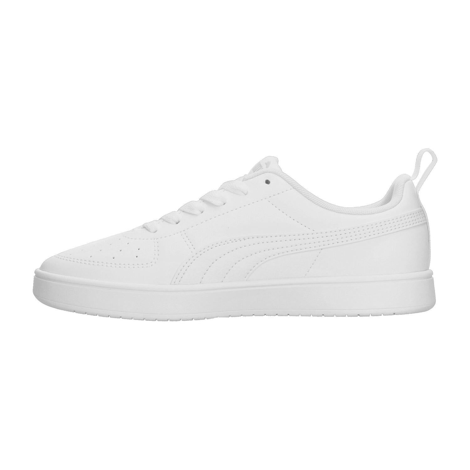Tenis Hombre Puma Rickie Casual Color Blanco Franja Puma En Costados Cintas Ajustables Plantilla Sof — imagen 6