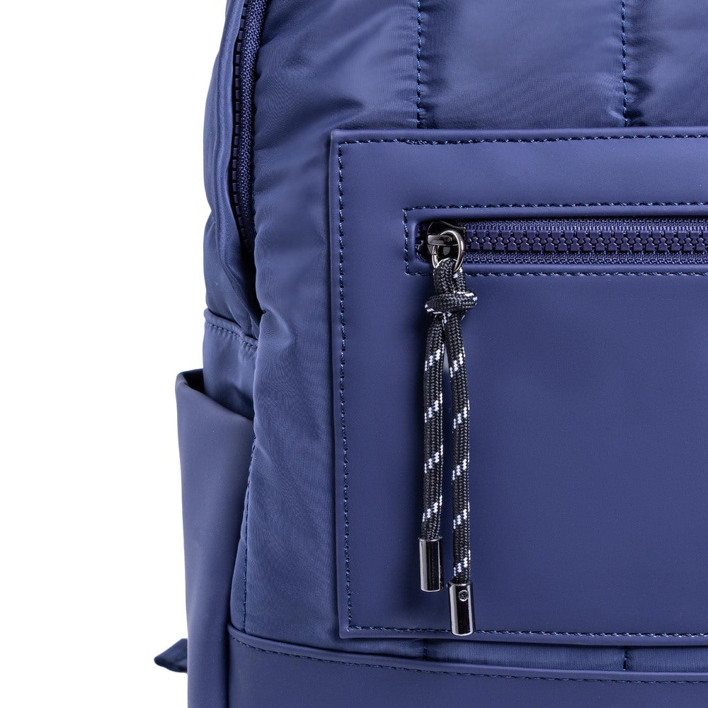 Mochila para Laptop Fuji: 15.6", Banda para Equipaje, Azul — imagen 9