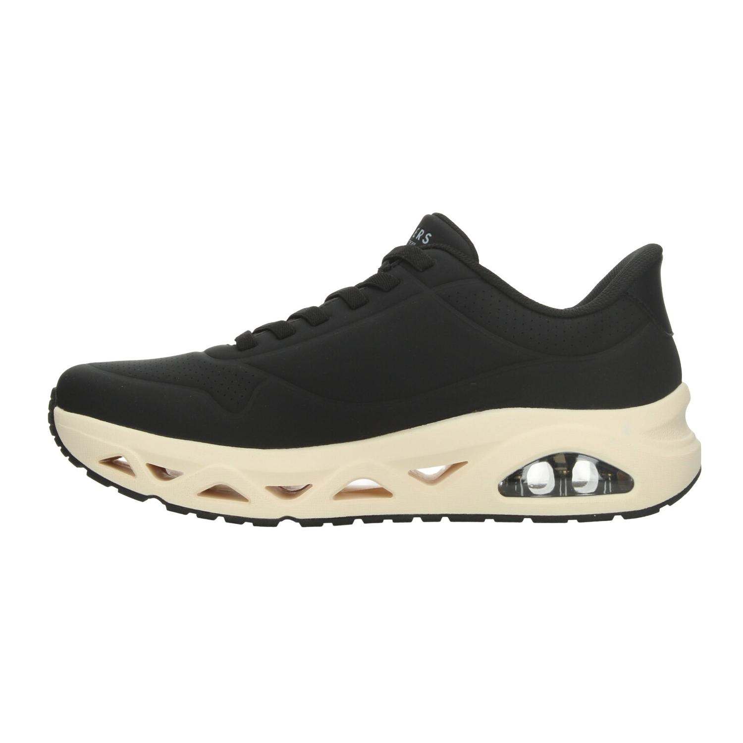 Tenis Skechers Uno Glide-Step Hombre Casual Negro Caballero — imagen 5