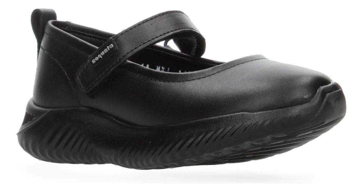 Zapato Escolar Coqueta Niña Casual Negro Infantil T18-27 — imagen 11