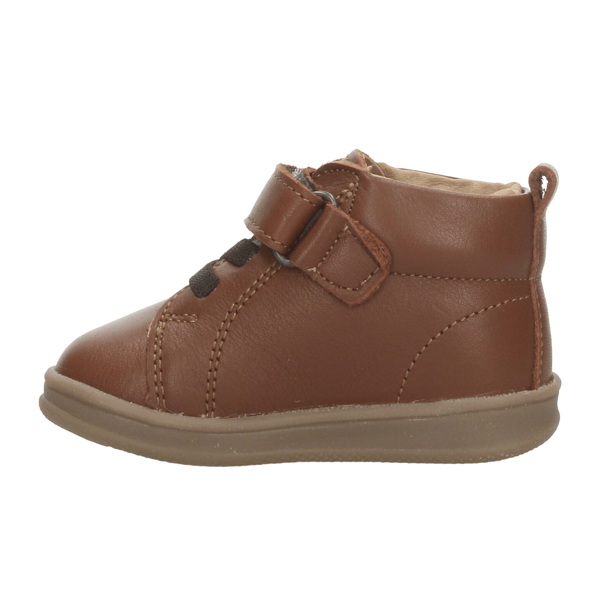 Bota Coqueta Niño Casual Cinta Adhesiva Café Infantil T11-14 — imagen 14