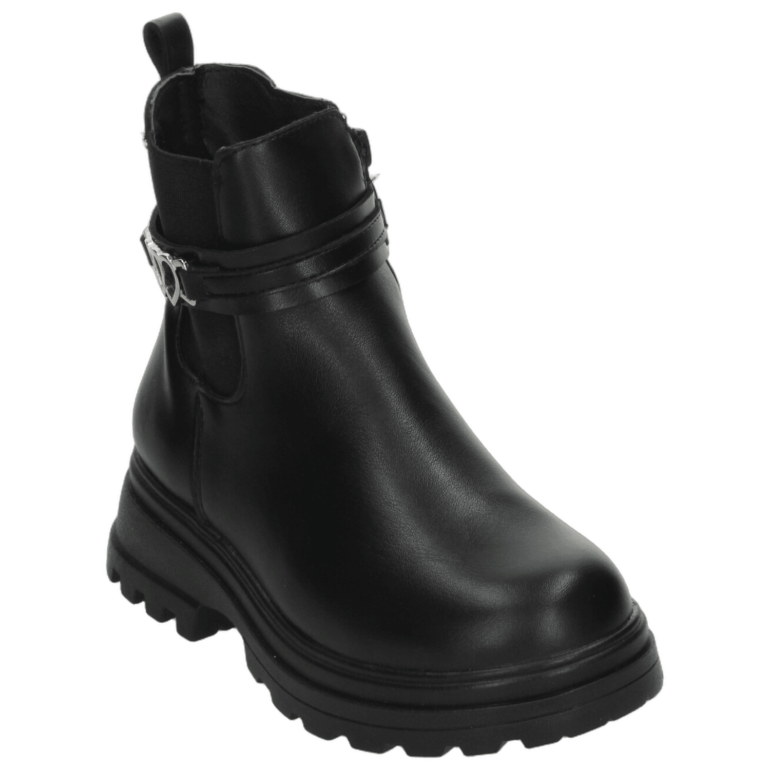 Bota Vavito Niña Negro Casual Cierre Juvenil T22-25 — imagen 5