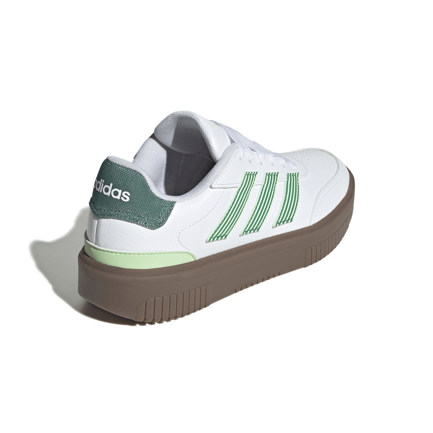 Tenis Dama Adidas Courtblock Blanco Casual Mujer — imagen 4