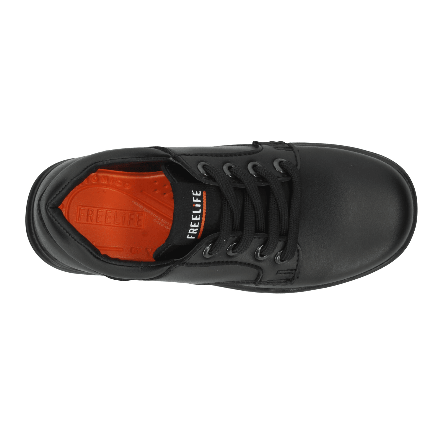 Zapato Freelife Niño Negro Escolar Cintas Juvenil T22-26 — imagen 9