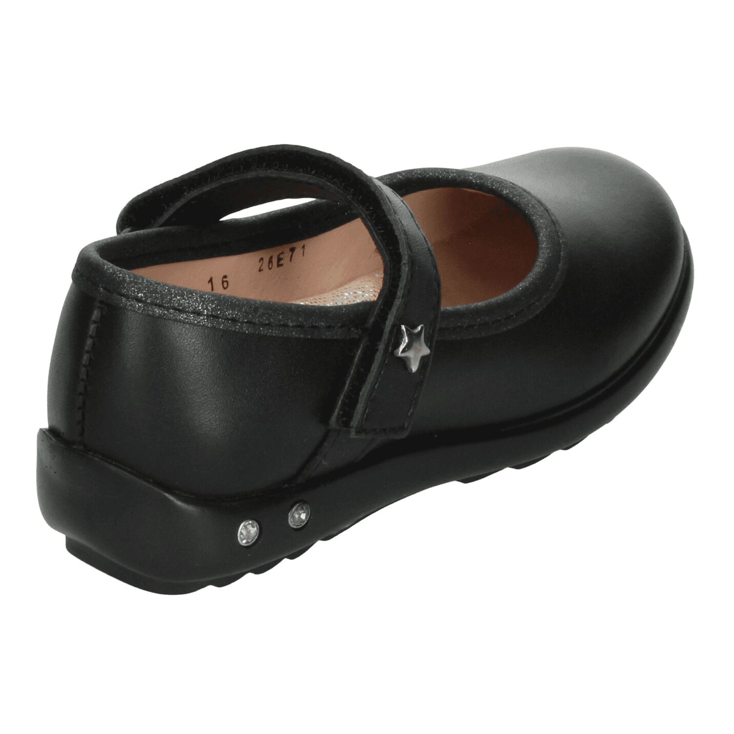 Zapato Niña Negro Blasito Escolar Escuela Infantil T15-18 — imagen 4