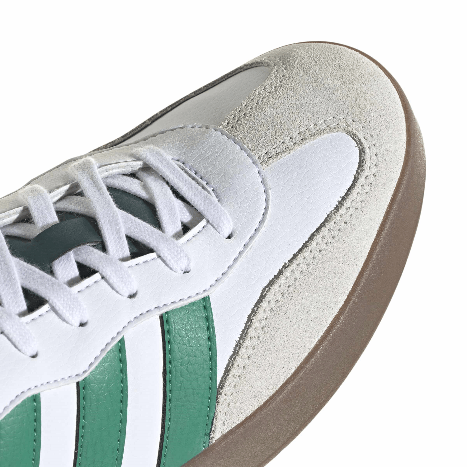 Tenis Hombre Adidas Barreda Blanco Verde Casual Caballero — imagen 7