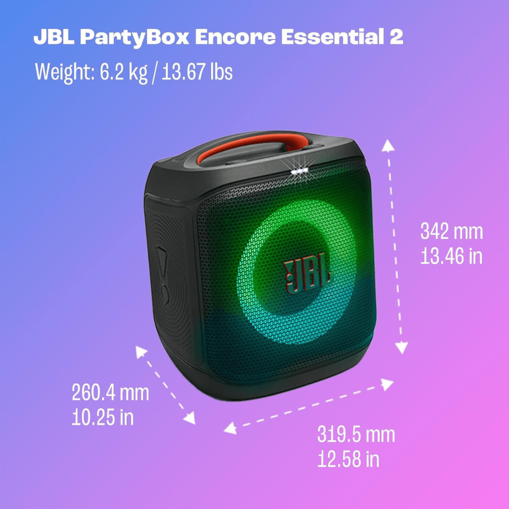 Bocina Inalámbrica JBL PARTYBOX ENCORE ESSENTIAL 2 — imagen 3