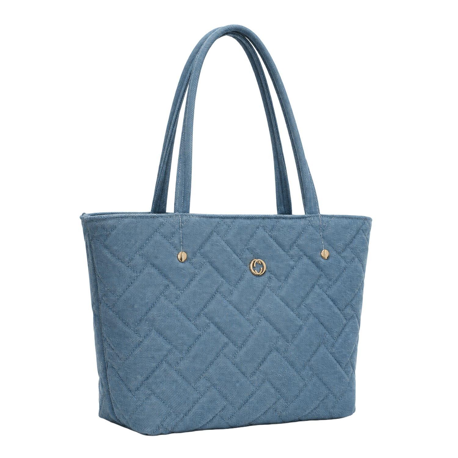 Bolsa Ferretina Dama Casual Amplia Azul Mezclilla Mujer — imagen 2