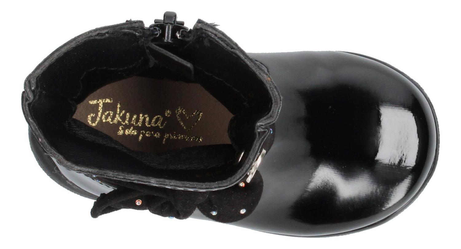 Bota Niña Jakuna Negro Casual Infantil T12-18 — imagen 9