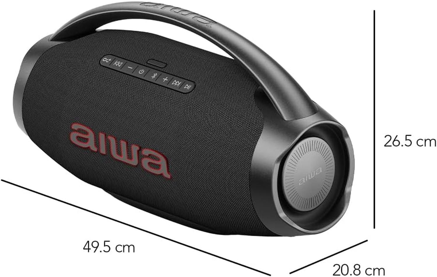 Bocina Portátil Bluetooth Aiwa AWH51BT Boombox 130 W IPX6 — imagen 3