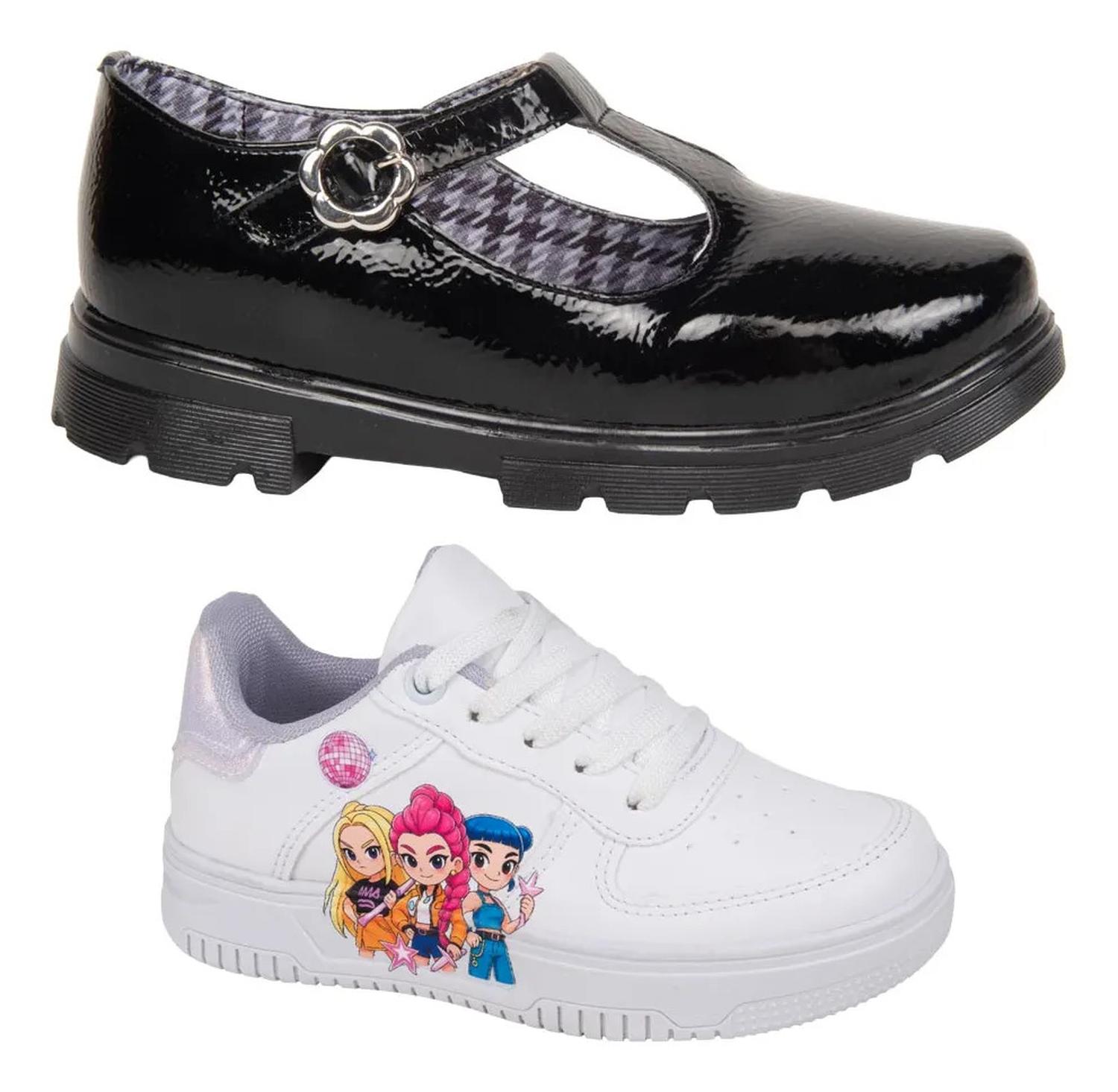 Zapato Escolar Mirage Niña Y Tenis Varios 1340015 — imagen 2