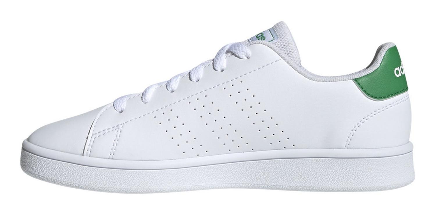 Tenis Niña Adidas Advantage Blanco Casual Infantil T18-26 — imagen 3