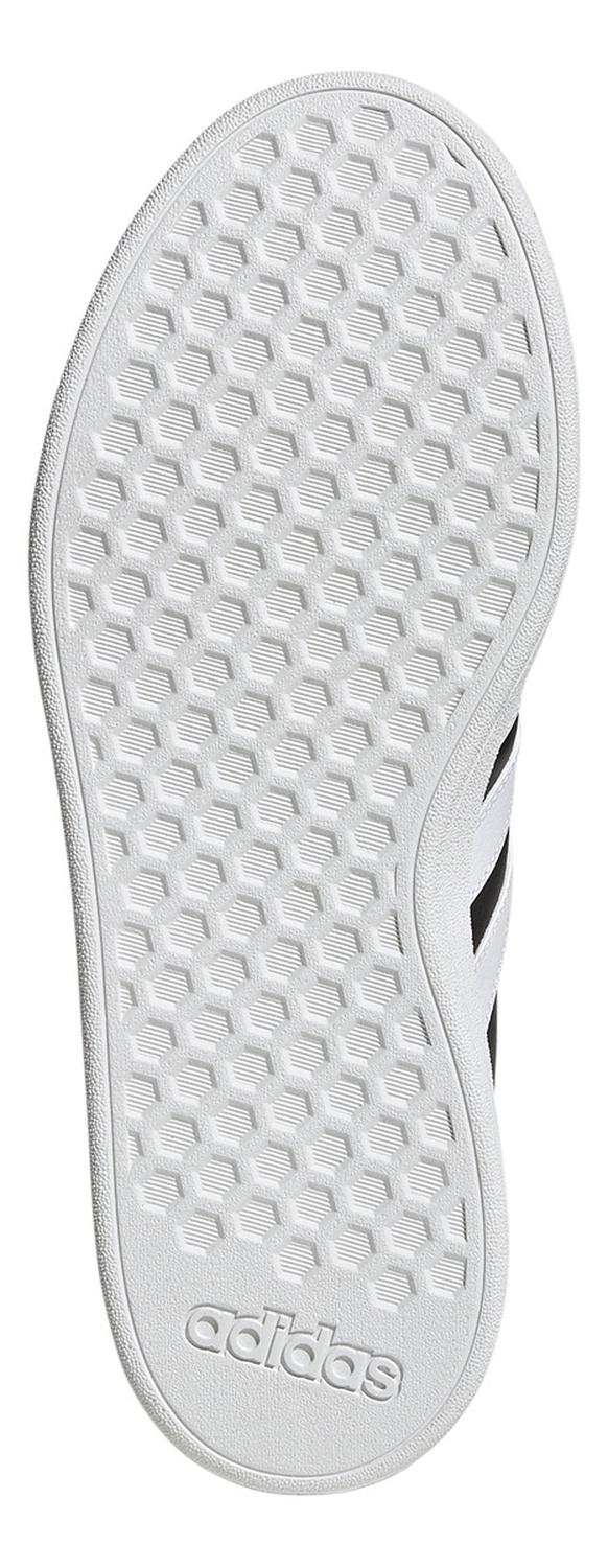 Tenis Dama Adidas Grand Court Negro Con Blanco Casual Mujer — imagen 7