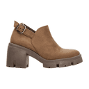 Botín Bevy fashion Dama Casual Café Mujer