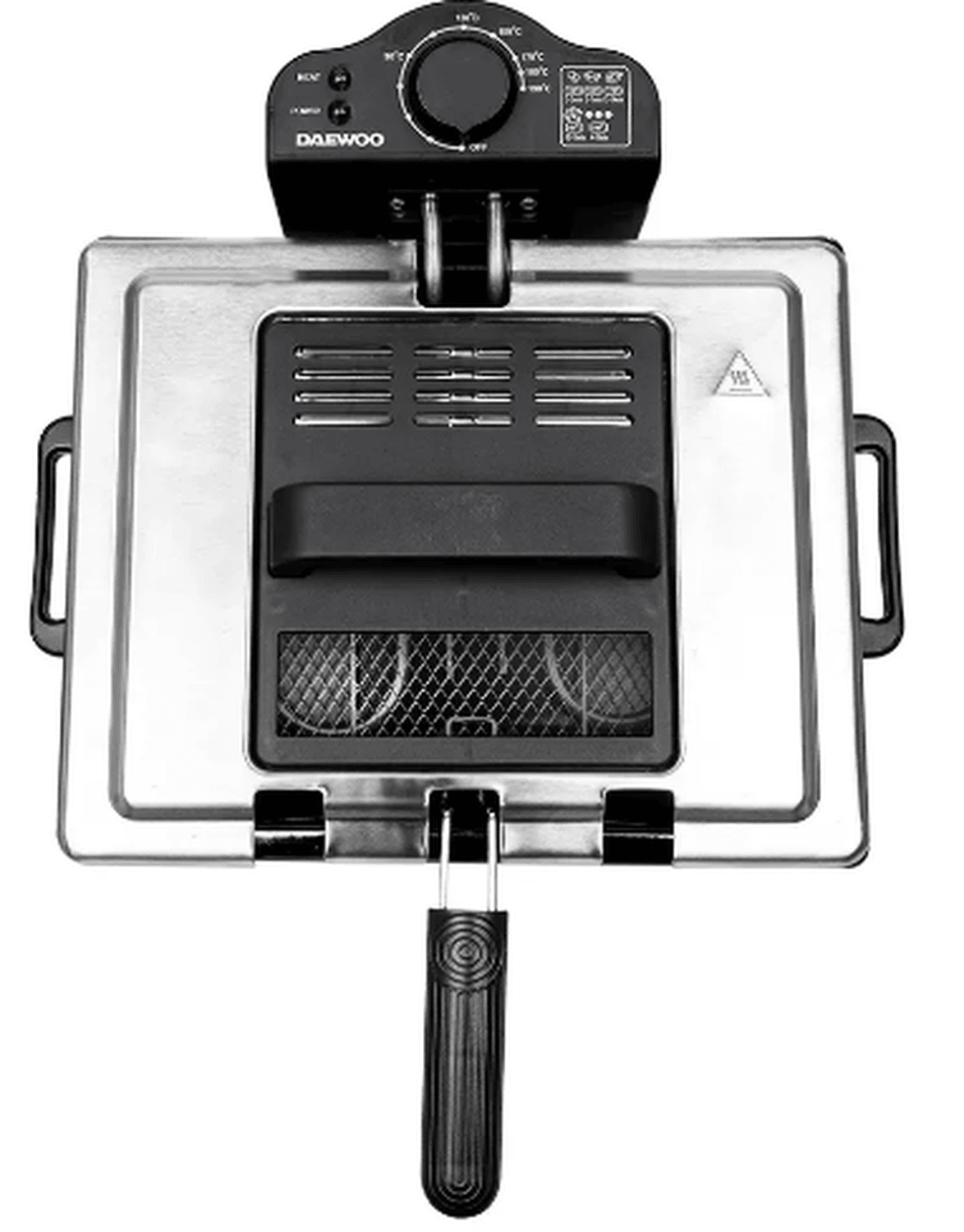 Freidora Inmersión Daewoo DE-DF2305 1500W Acero Inox — imagen 3