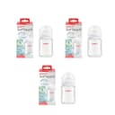 Combo 3 Biberones Pigeon Softouch 160ml Vidrio Transparente