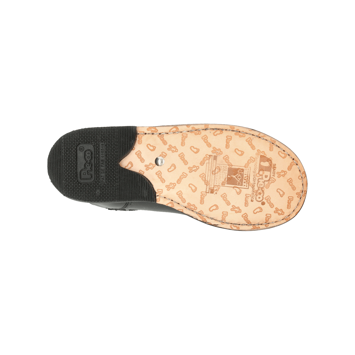 Zapato Pie-co Niña Ortopédico Casual Negro Infantil T12-26 — imagen 9