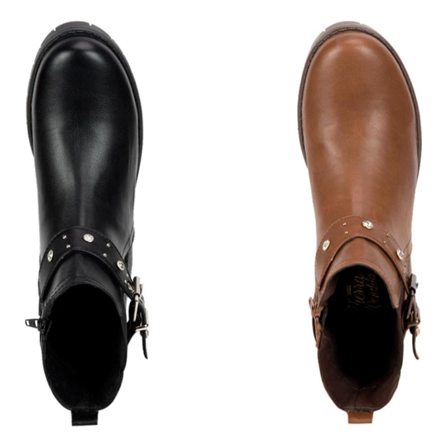 BOTA DAMA TIERRA BENDITA KIT 2 PARES SUELA TRACK 5Cm 1010827 — imagen 4