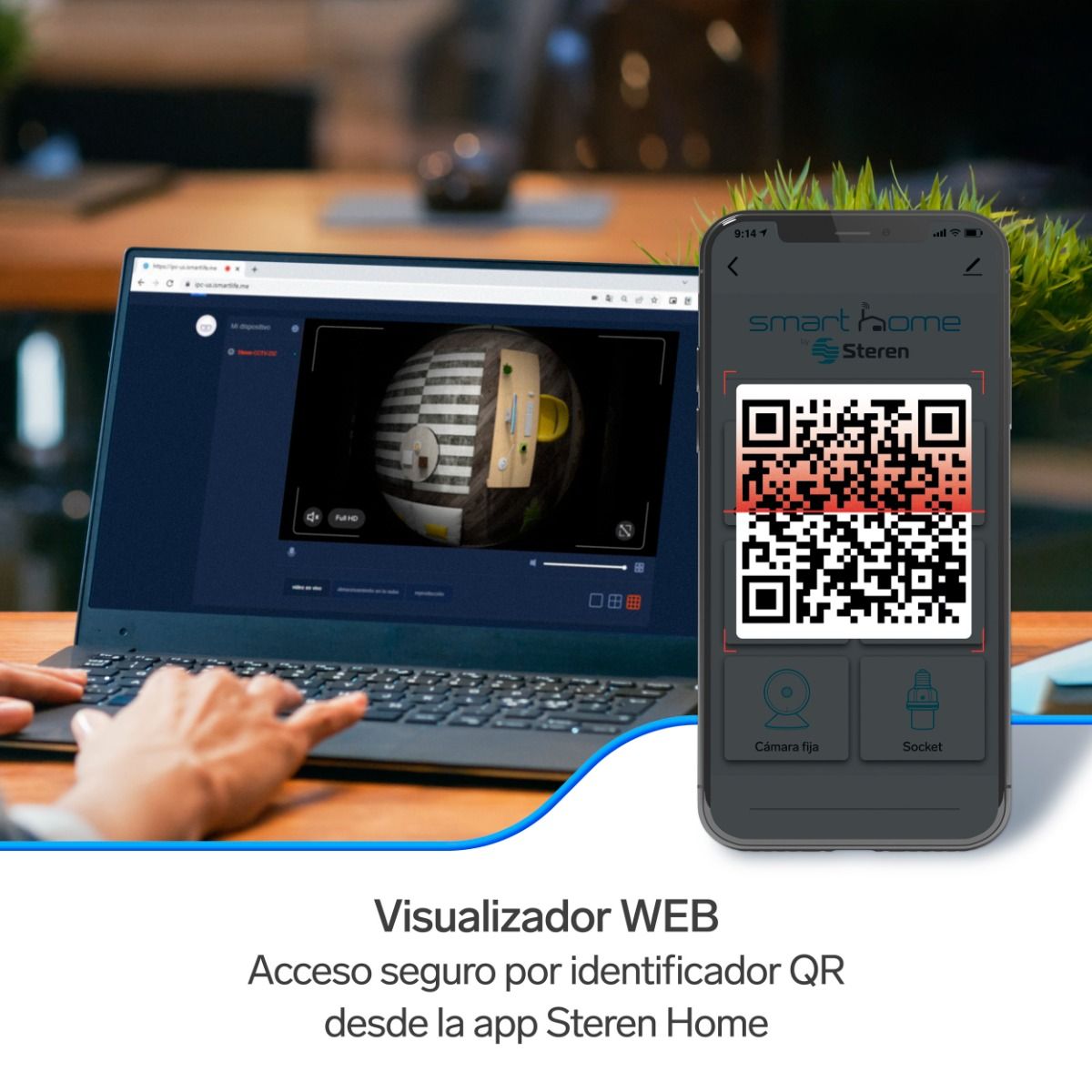Camara Wi-fi 3mp 360 — imagen 3