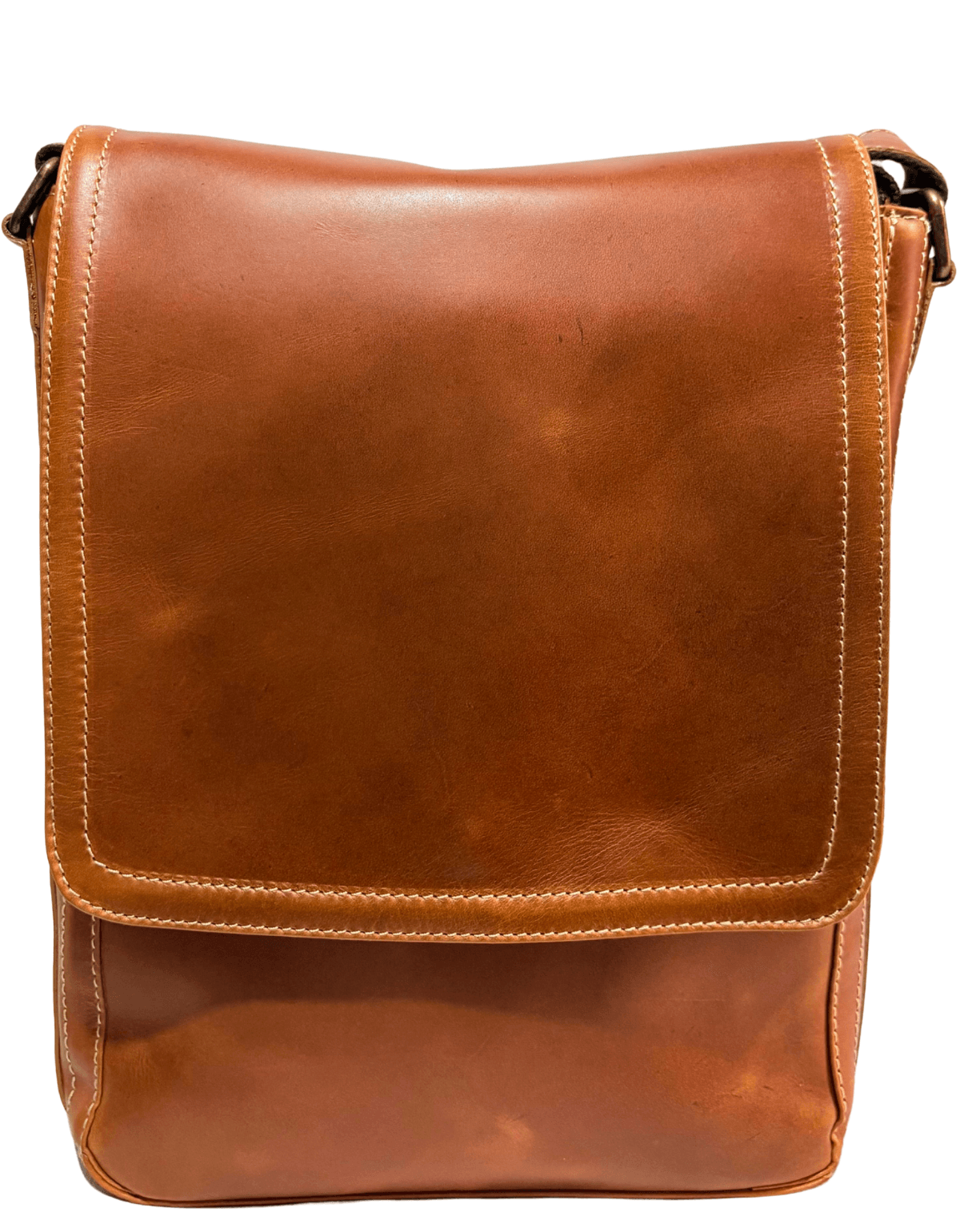 Portafolio Bolero Mediano Vertical Piel Legitima Ternera Gruesa Che. — imagen 12