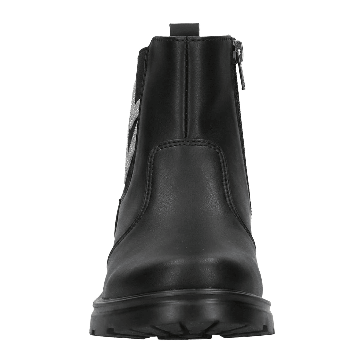 Bota Yuyin Niña Casual Cierre Corazón Negro Infantil T22-26 — imagen 6