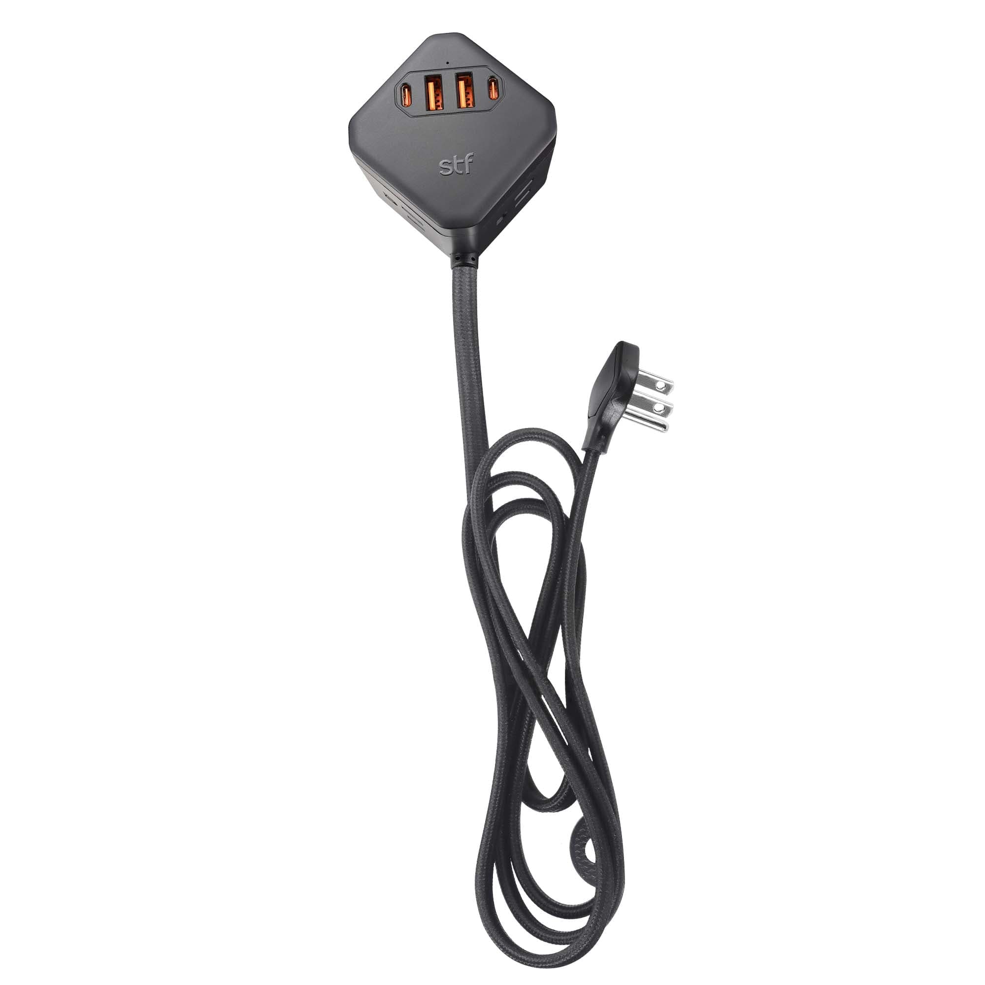 Multicontacto con extensión eléctrica STF GaN 30W USB y USB-C Carga ultra rápida — image 2