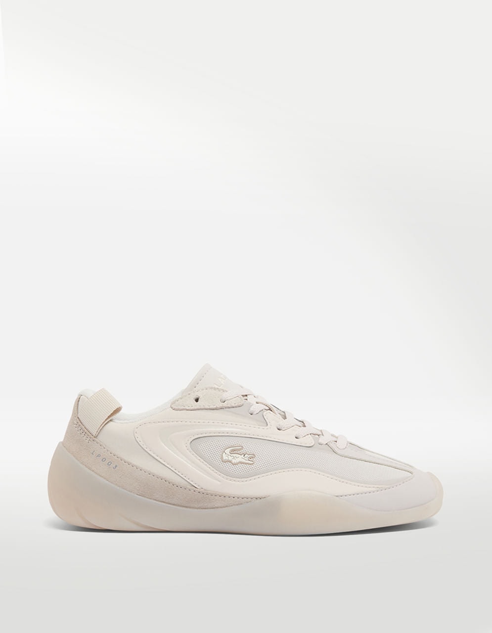 Tenis Lacoste Side Low 126 4 SFA Beige - Mujer — imagen 2