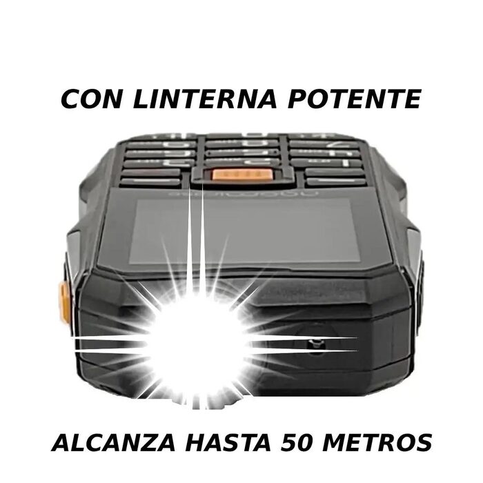Celular NaomiCase NP6800 4G Uso Rudo — imagen 7
