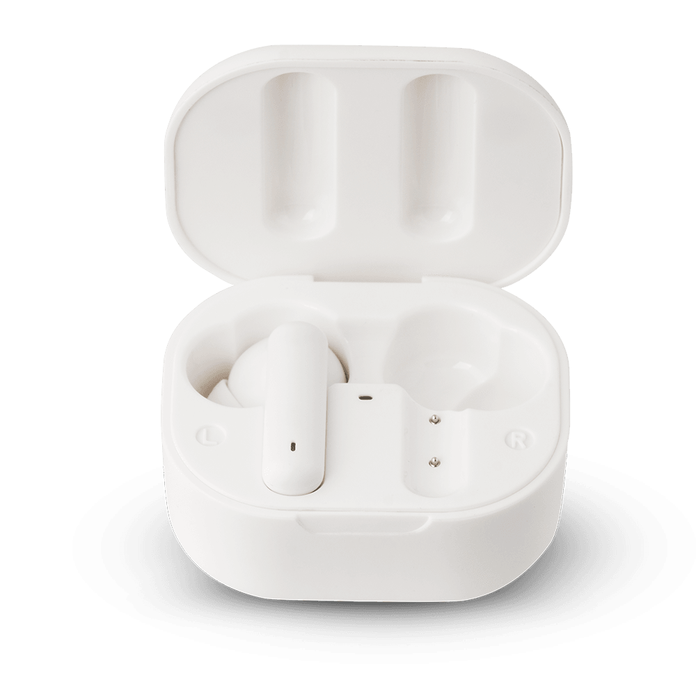 Audifonos Inalámbricos Tws Orion STF 24hrs Uso Protección IPX4 Blanco — imagen 4