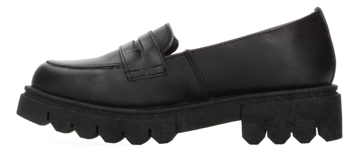 Zapato Niña Jakuna Negro Plataforma Escolar Infantil T22-26 — imagen 6