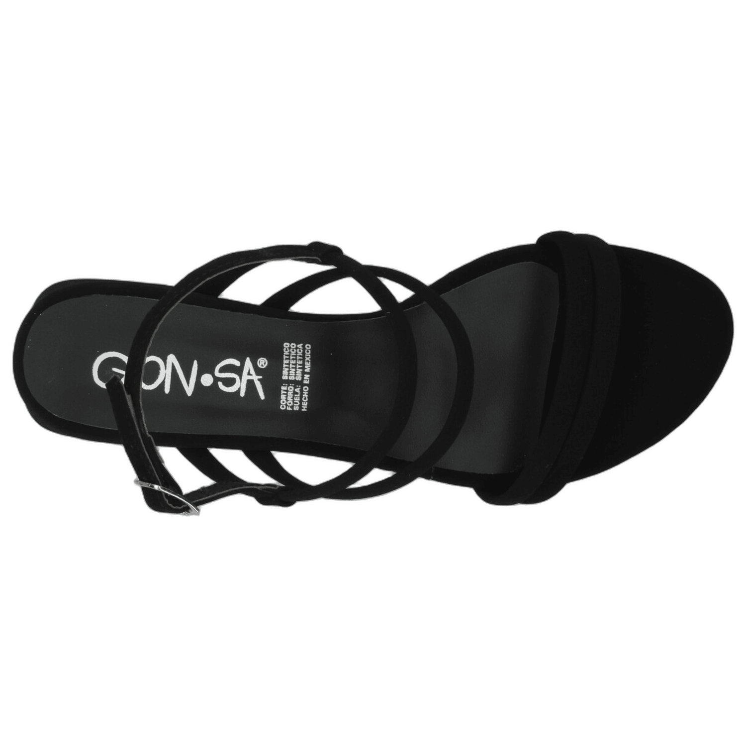 Sandalias Gonsa Dama Casual Negro Mujer — imagen 8