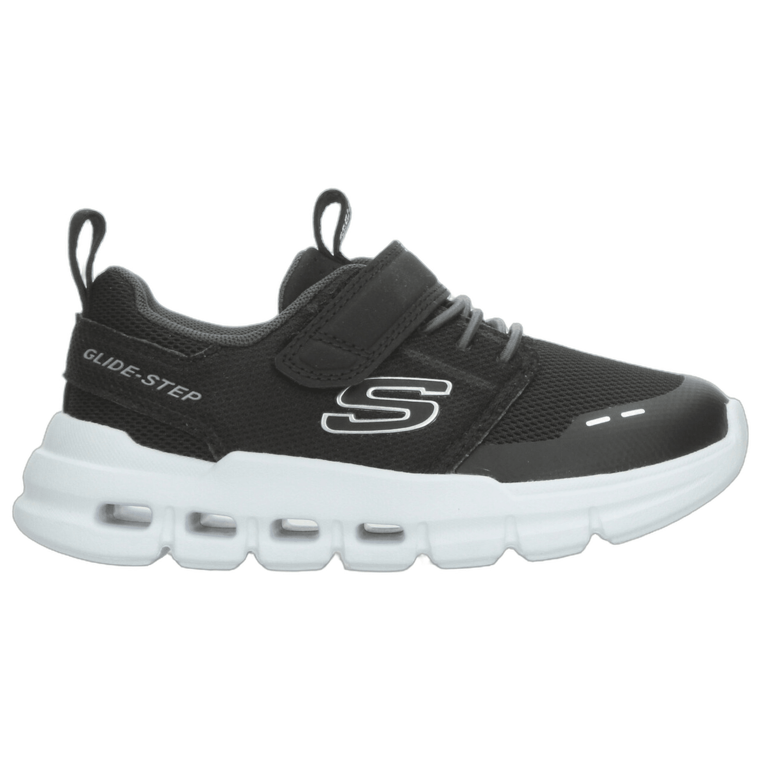 Tenis Niño Skechers Glide Negro Deportivo Infantil T17-22 — imagen 2