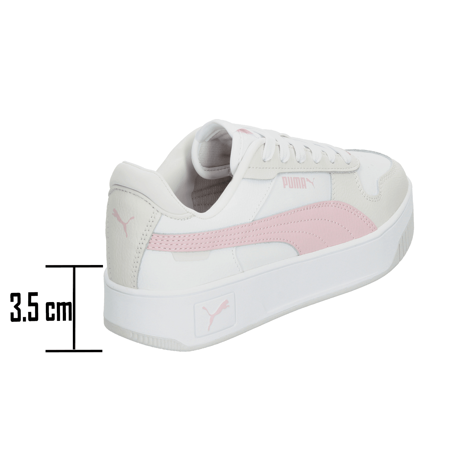 Tenis Puma Carina Street Dama Casual Blanco Mujer — imagen 3