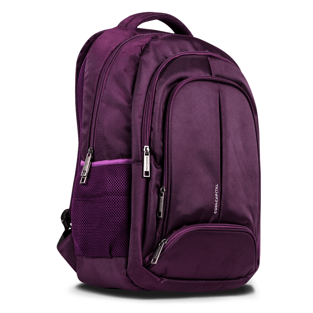 Mochila para laptop CoolCapital Bast 15.6" pulgadas Morado — imagen 4