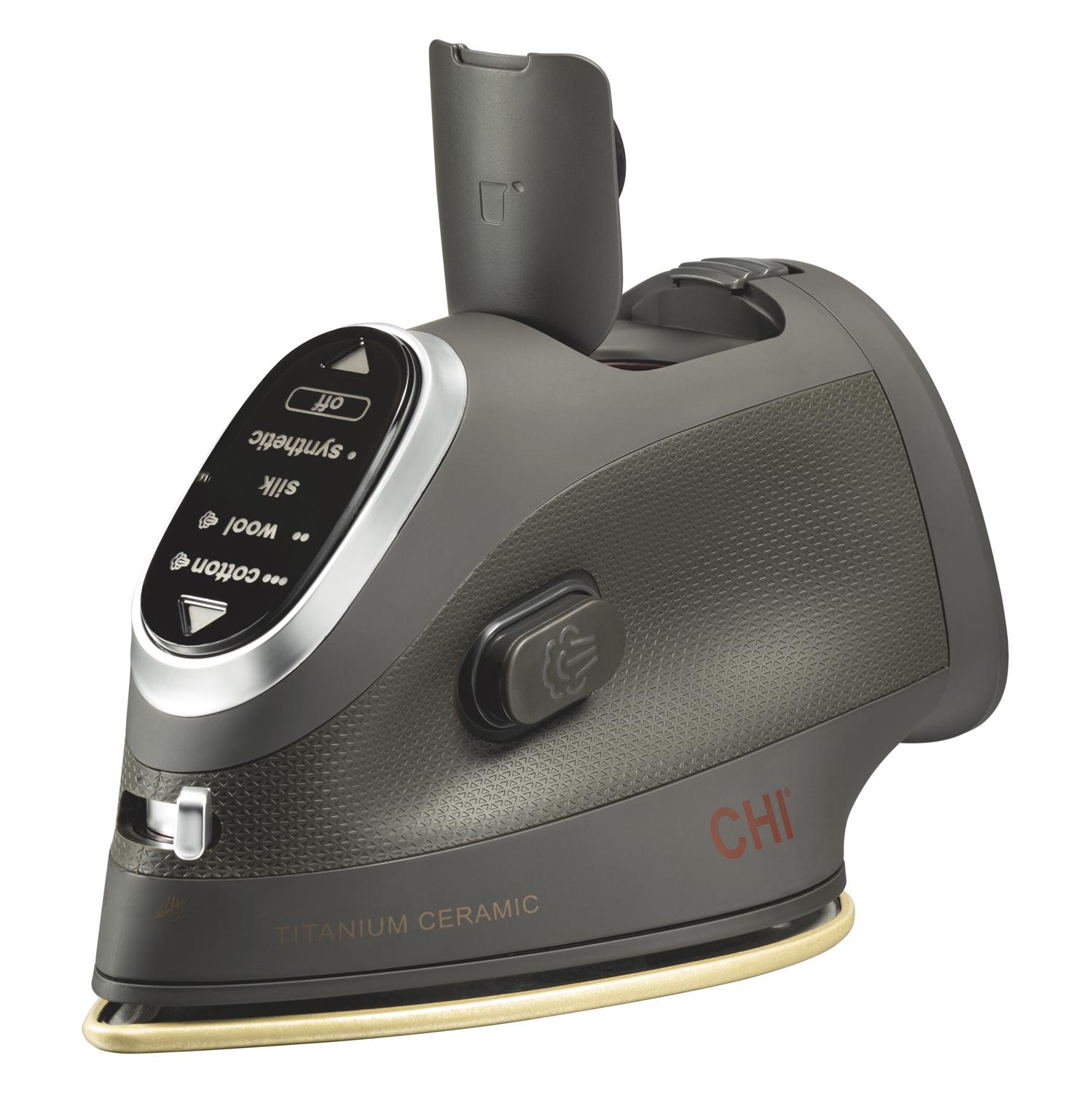 PLANCHA ELECTRONICA CHI 13120 CABLE RETRACTIL HAMILTON BEACH — imagen 2