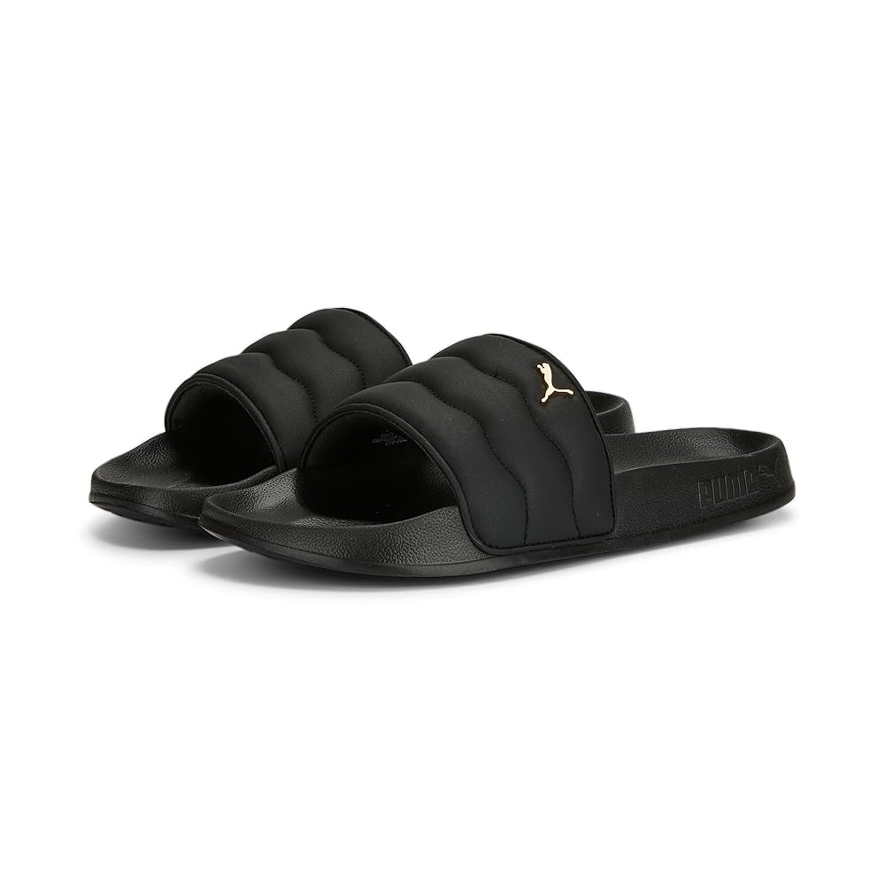 Sandalias Puma Leadcat Puffy Slide Negro - Mujer — imagen 2