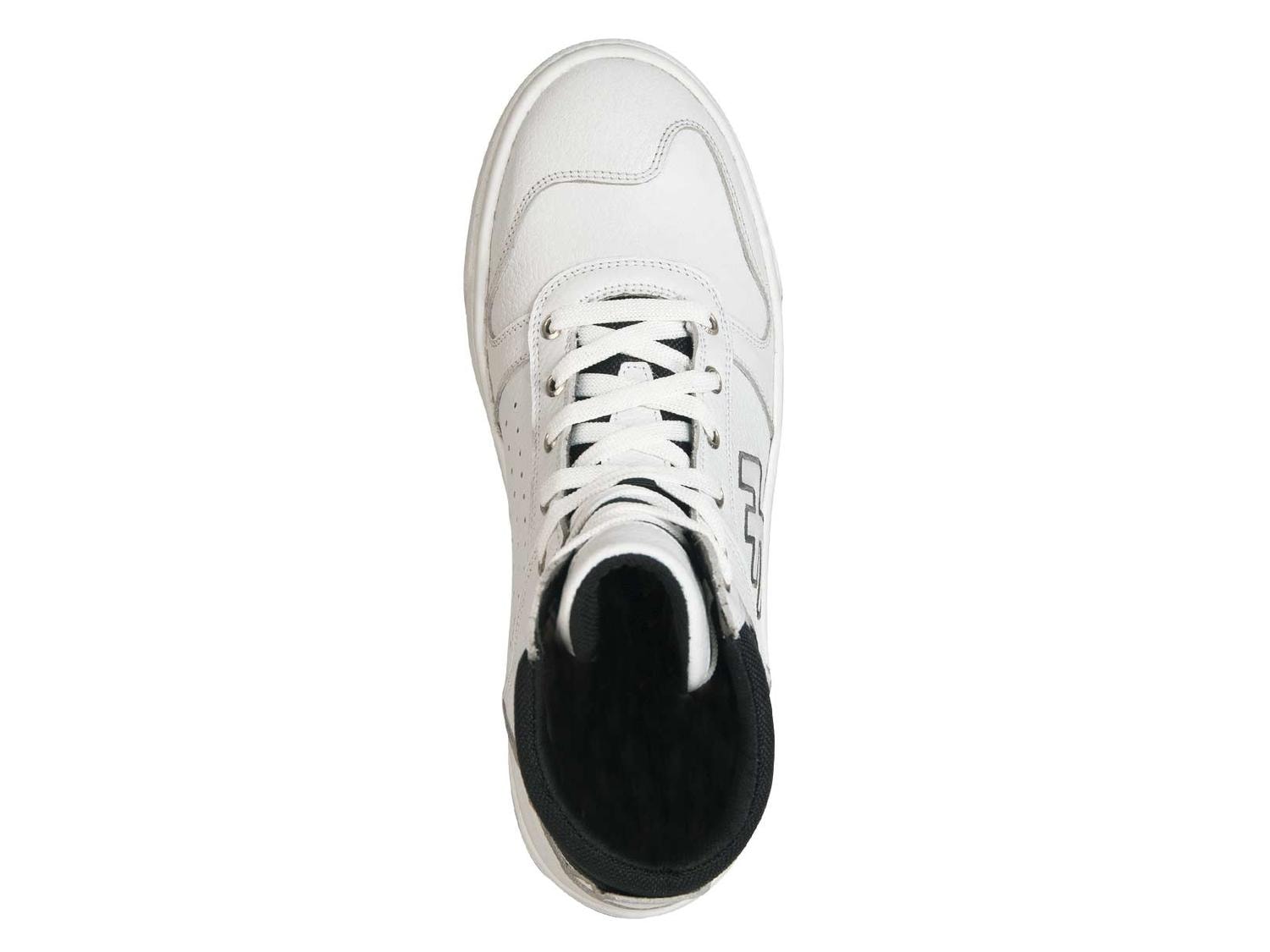 Tenis Bota Motociclista Hombre Moto Biker Wkl 80203 Blanco — imagen 7