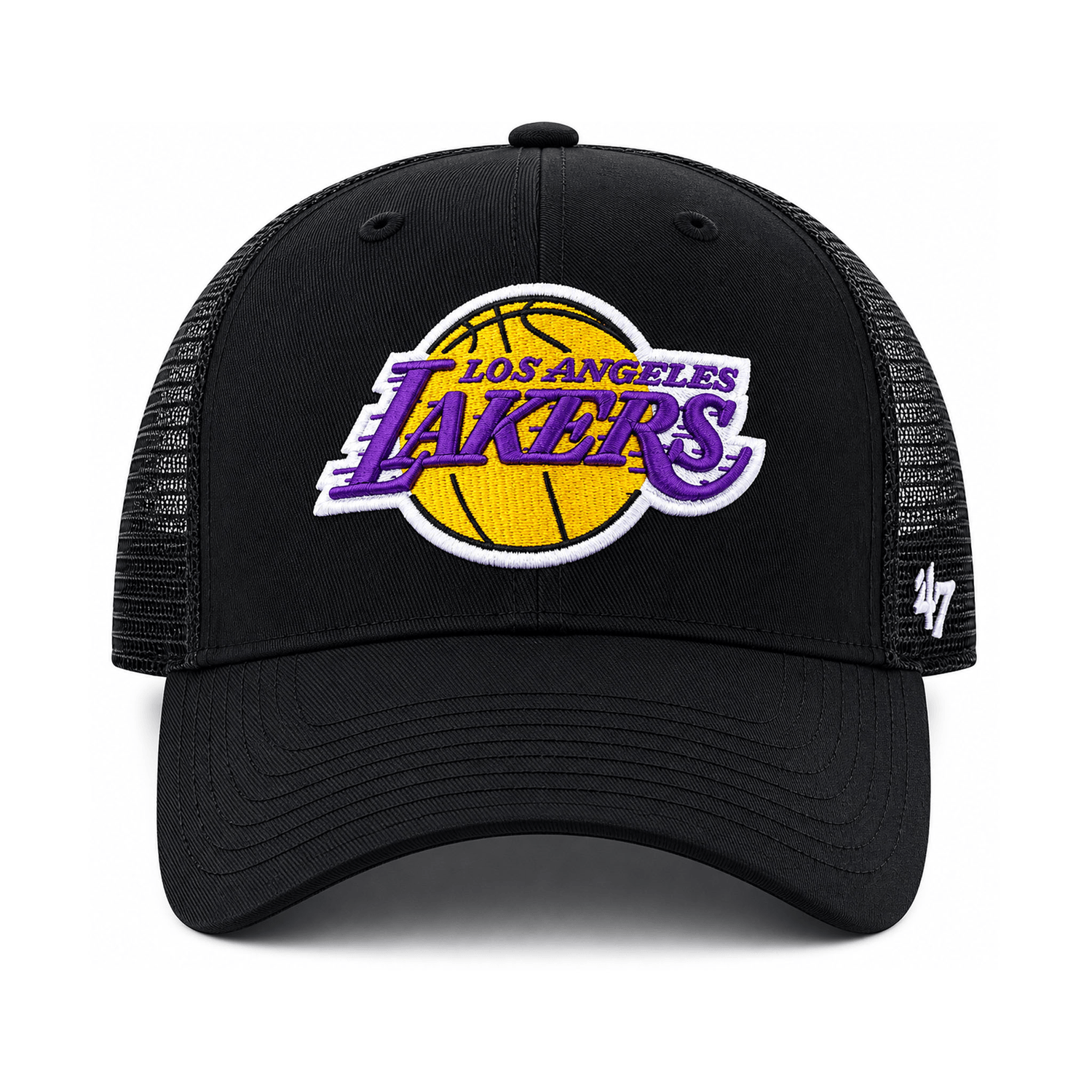 Gorra 47 Brand Los Angeles Lakers Negro Basquetbol Unisex — imagen 3
