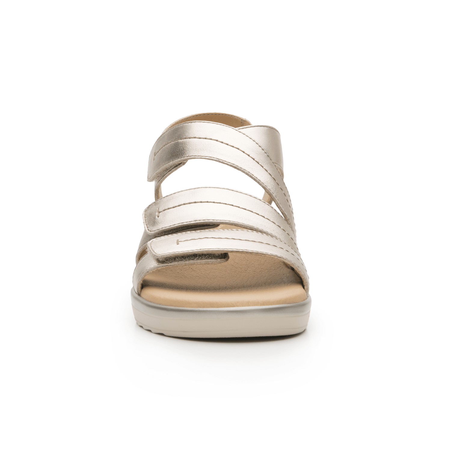 Sandalias Dama Flexi Dorado Casual Mujer — imagen 7
