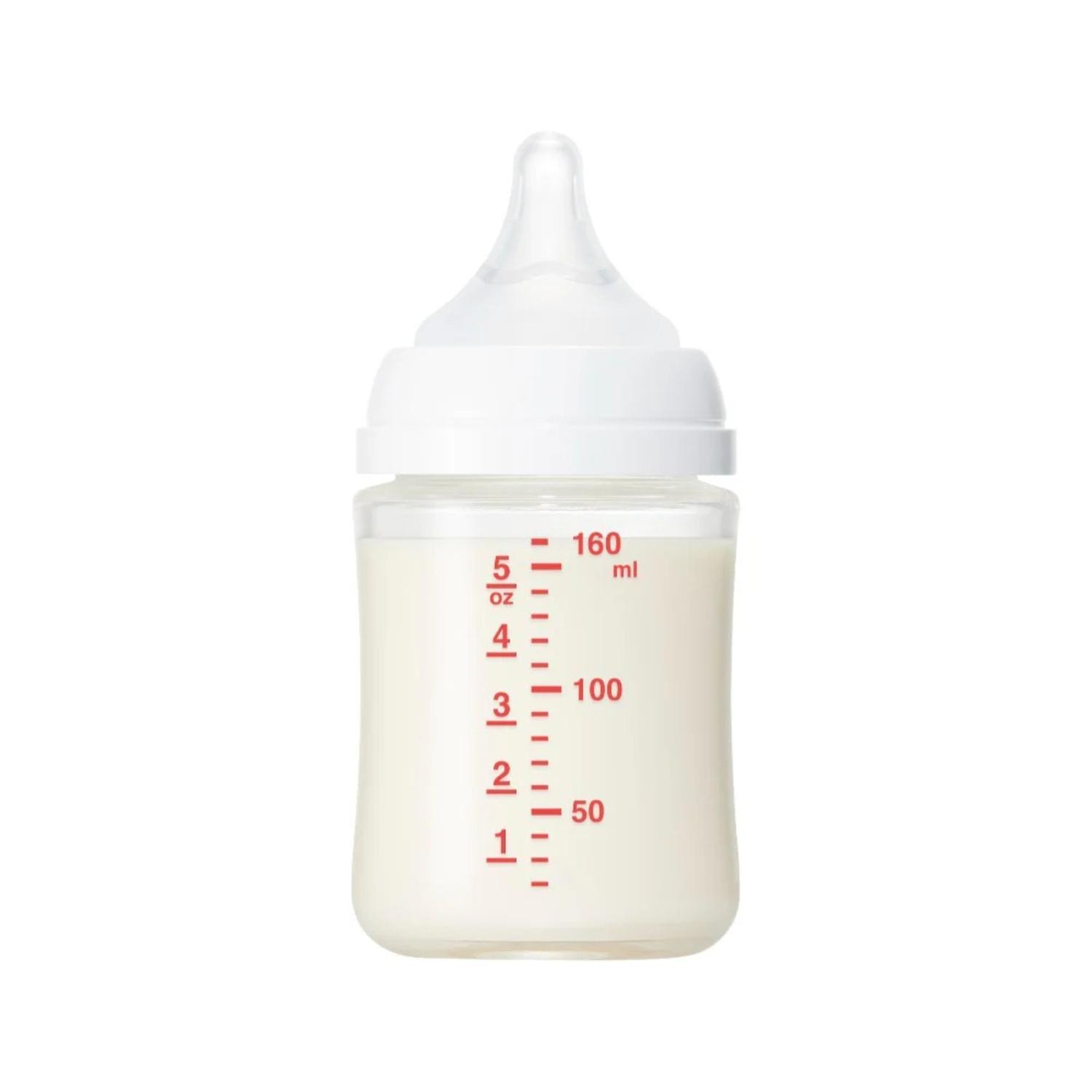 Pack 4 Biberones Pigeon Softouch 160ml/5oz Anticolicos 0m — imagen 7